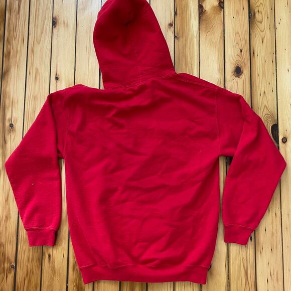 Vintage Late 90s-Y2K Keith Haring Best Buddies Red Hoodie - Picture 4 of 4